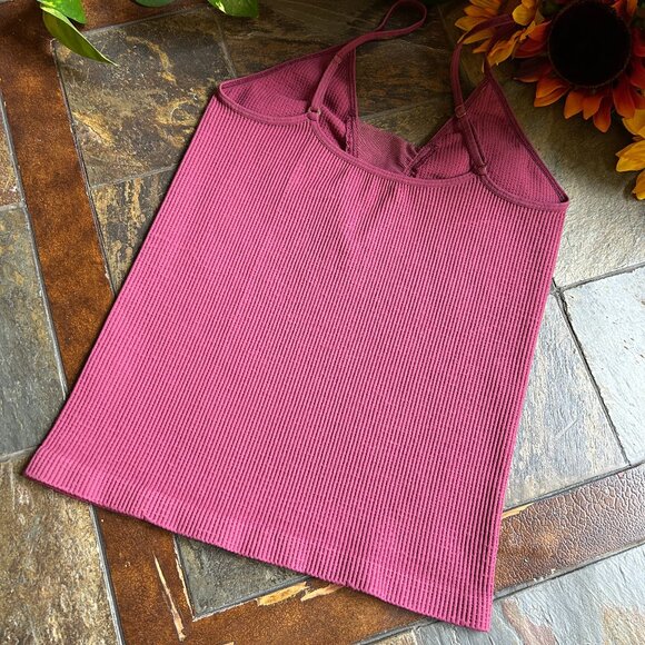 Free People “Intimately” Camisole Top in Cabernet - Picture 12 of 13